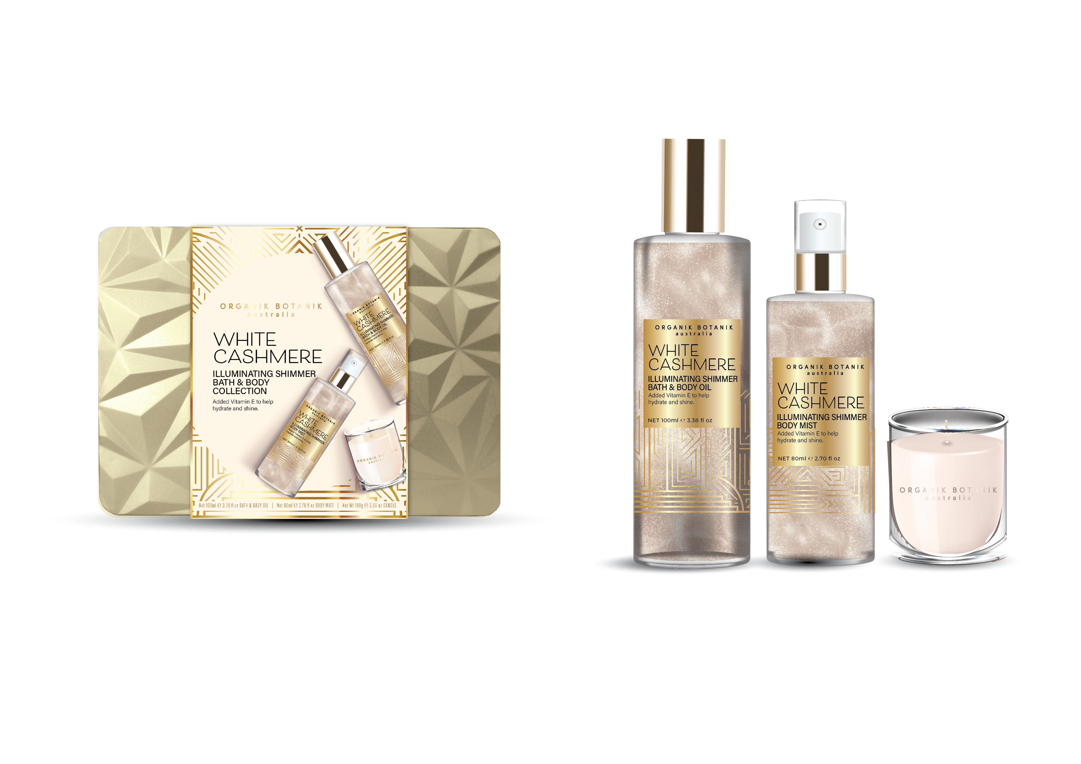 Shatter Bath & Body Collection White Cashmere