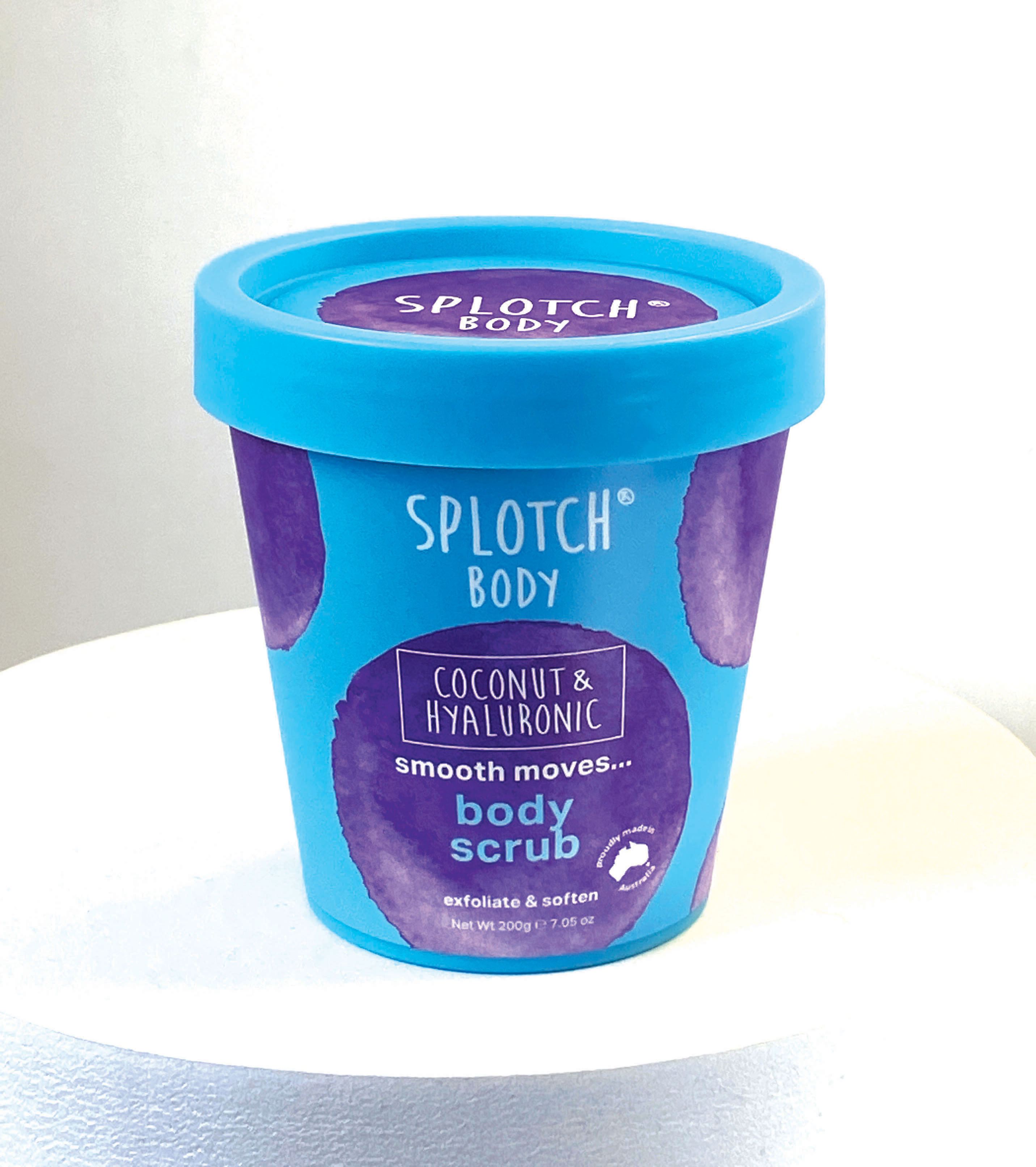 Splotch Body Coconut & Hyaluronic Smooth Moves…Body Scrub