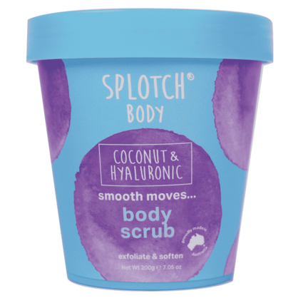Splotch Body Coconut & Hyaluronic Smooth Moves…Body Scrub