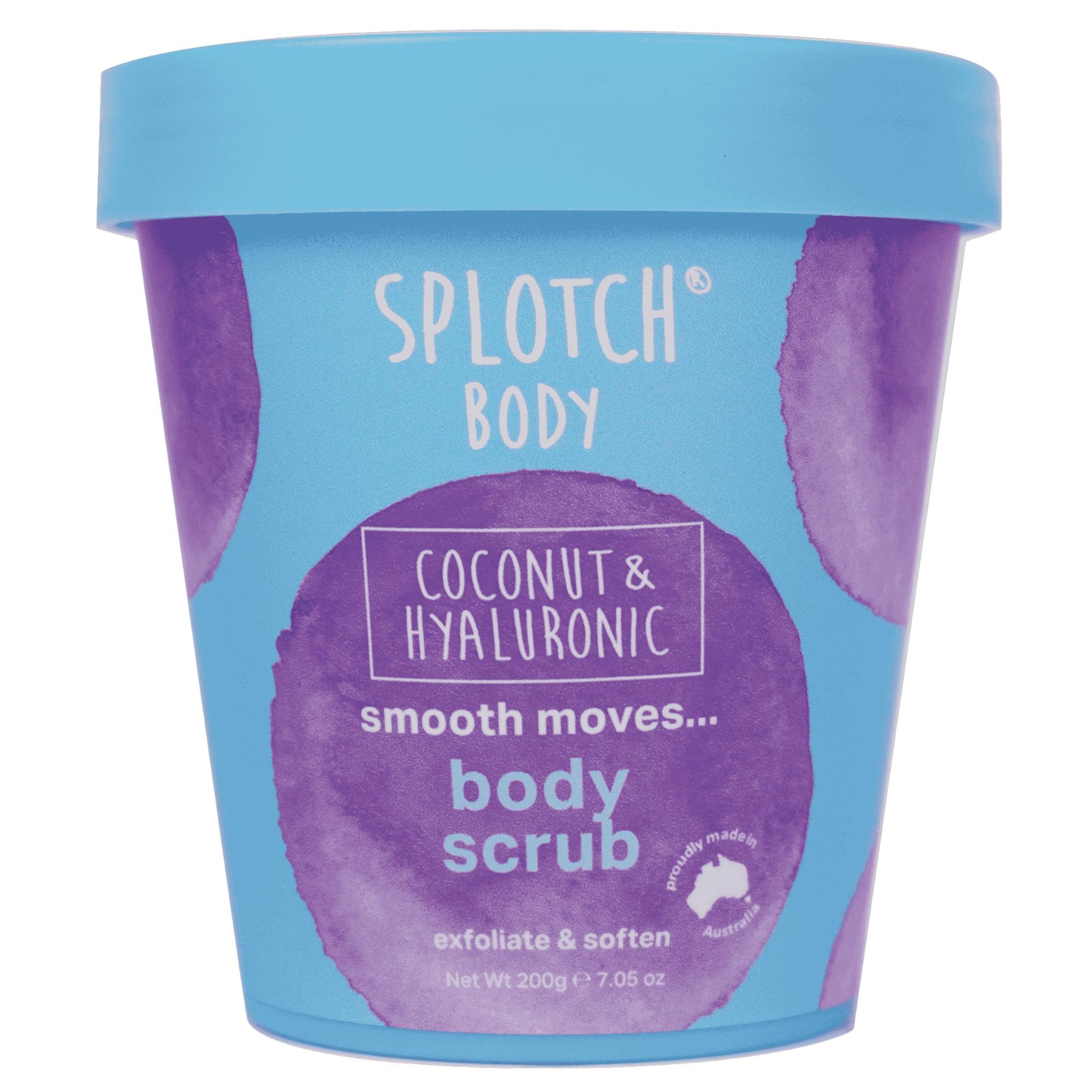 Splotch Body Coconut & Hyaluronic Smooth Moves…Body Scrub