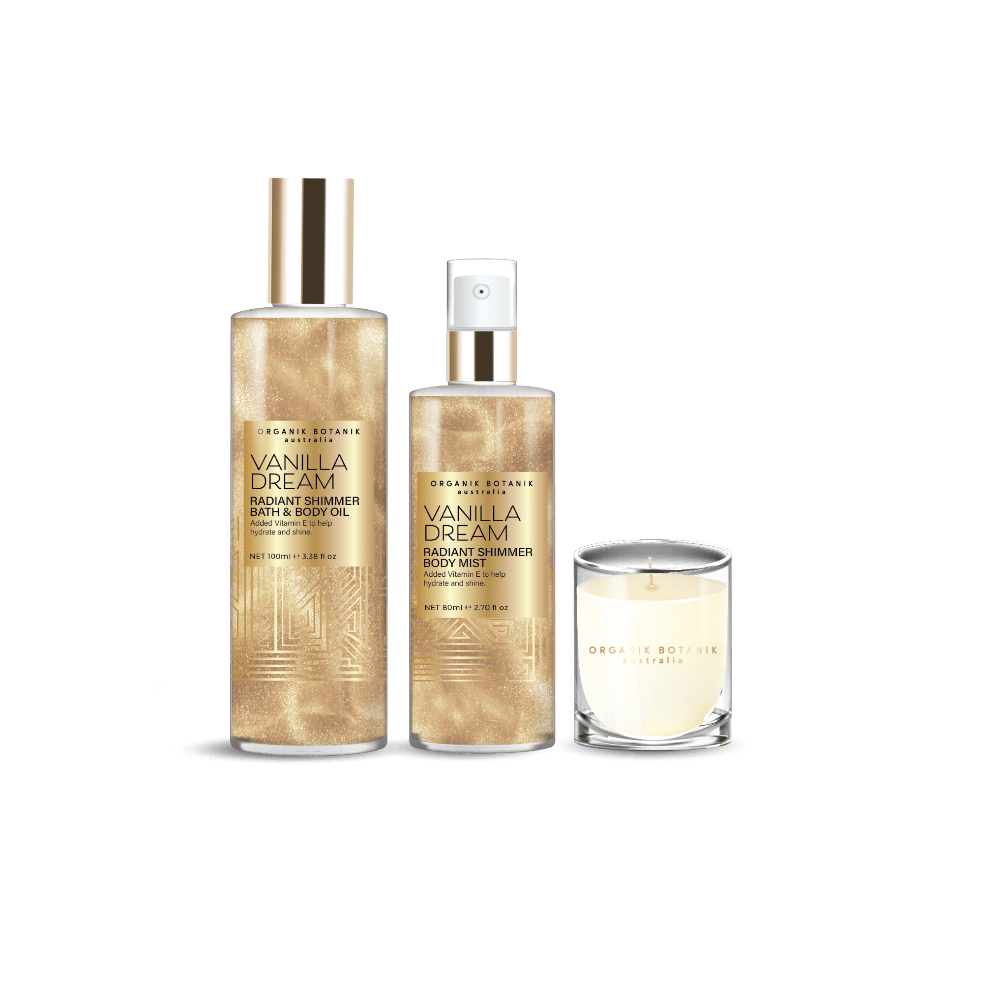 Shatter Bath & Body Collection Vanilla Dream