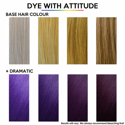 Dramatic Attitude Purple Hair Dye