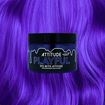 Playful Blue Purple Attitude Hair Dye