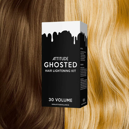 Attitude Hair Dye - Ghosted 30 Volume KIT (9%) Hair Bleaching KIT - White
