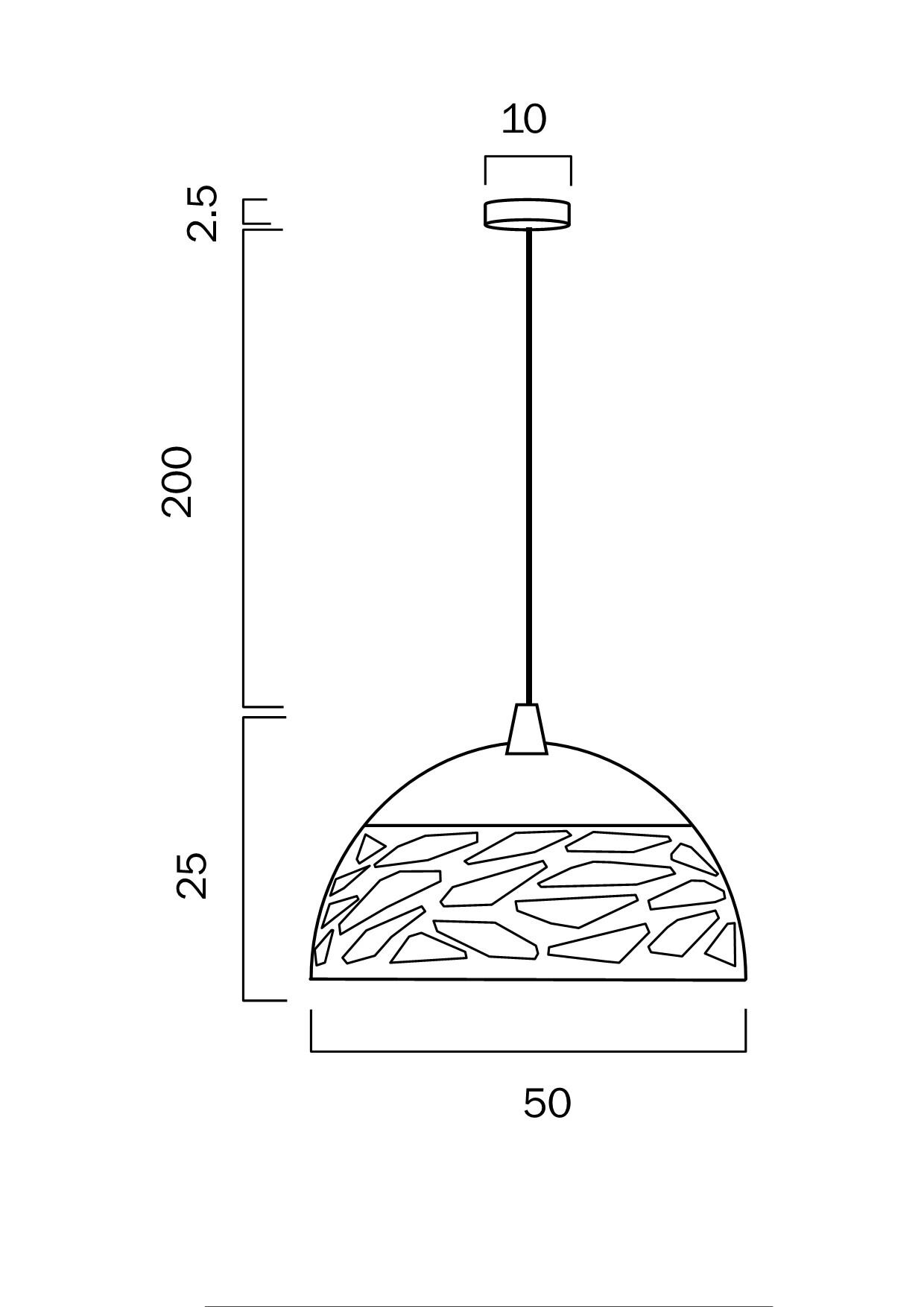 FARINA 50 PENDANT