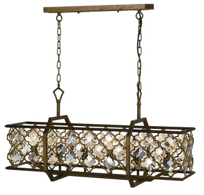 MIMOSA RECTANGLE 6LT PENDANT