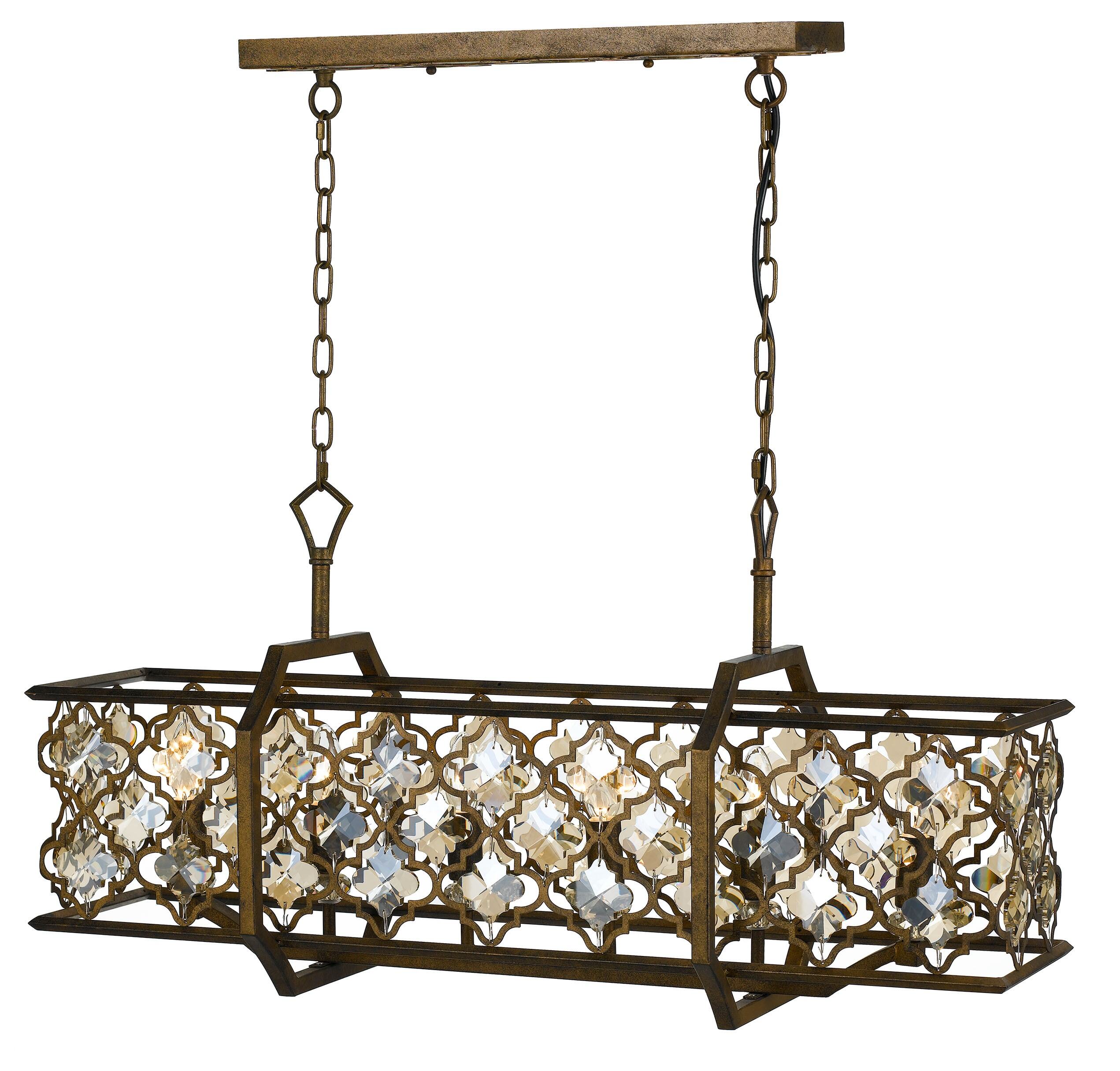 MIMOSA RECTANGLE 6LT PENDANT