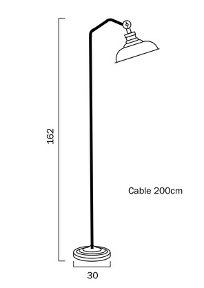 HERTEL FLOOR LAMP
