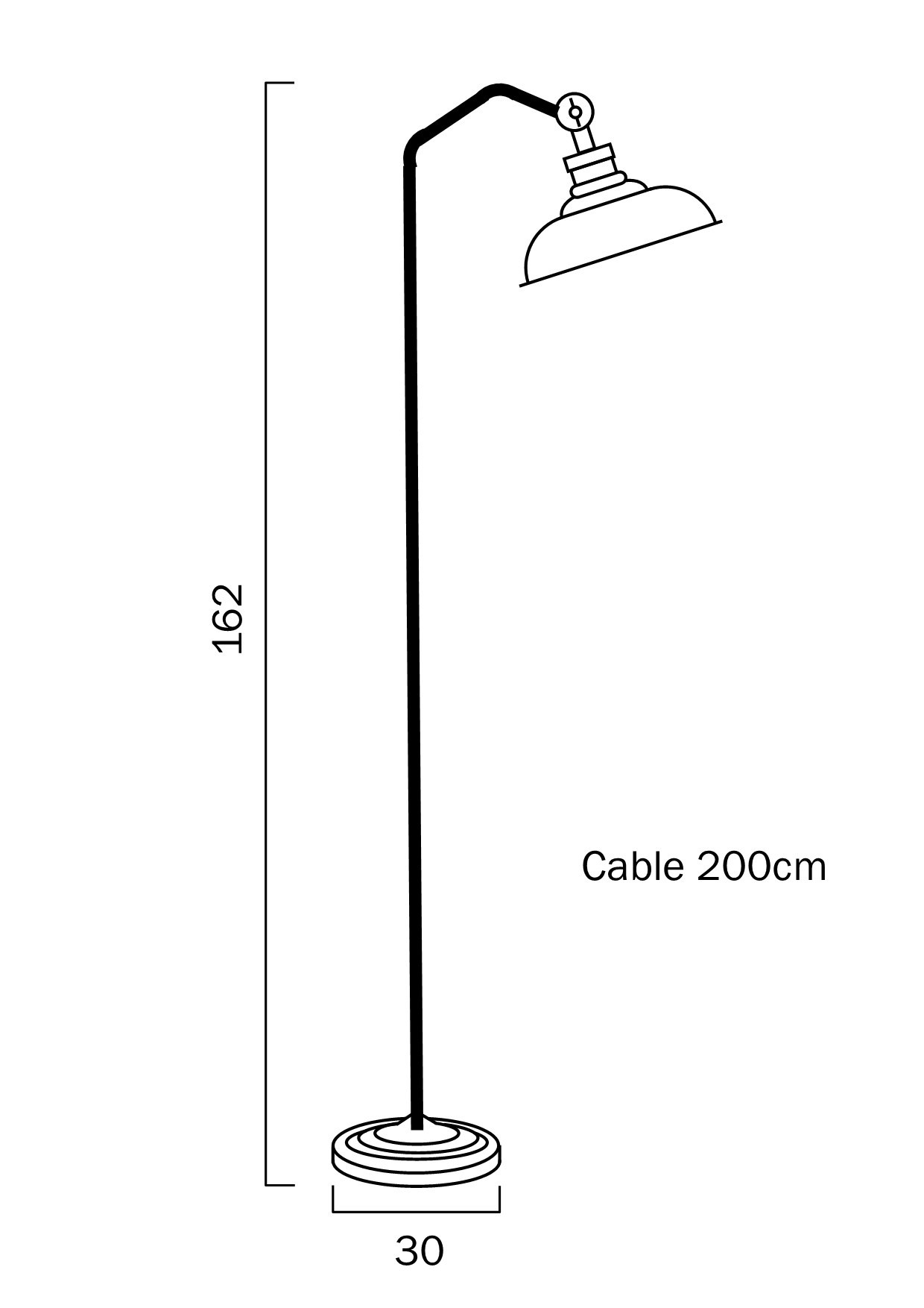 HERTEL FLOOR LAMP