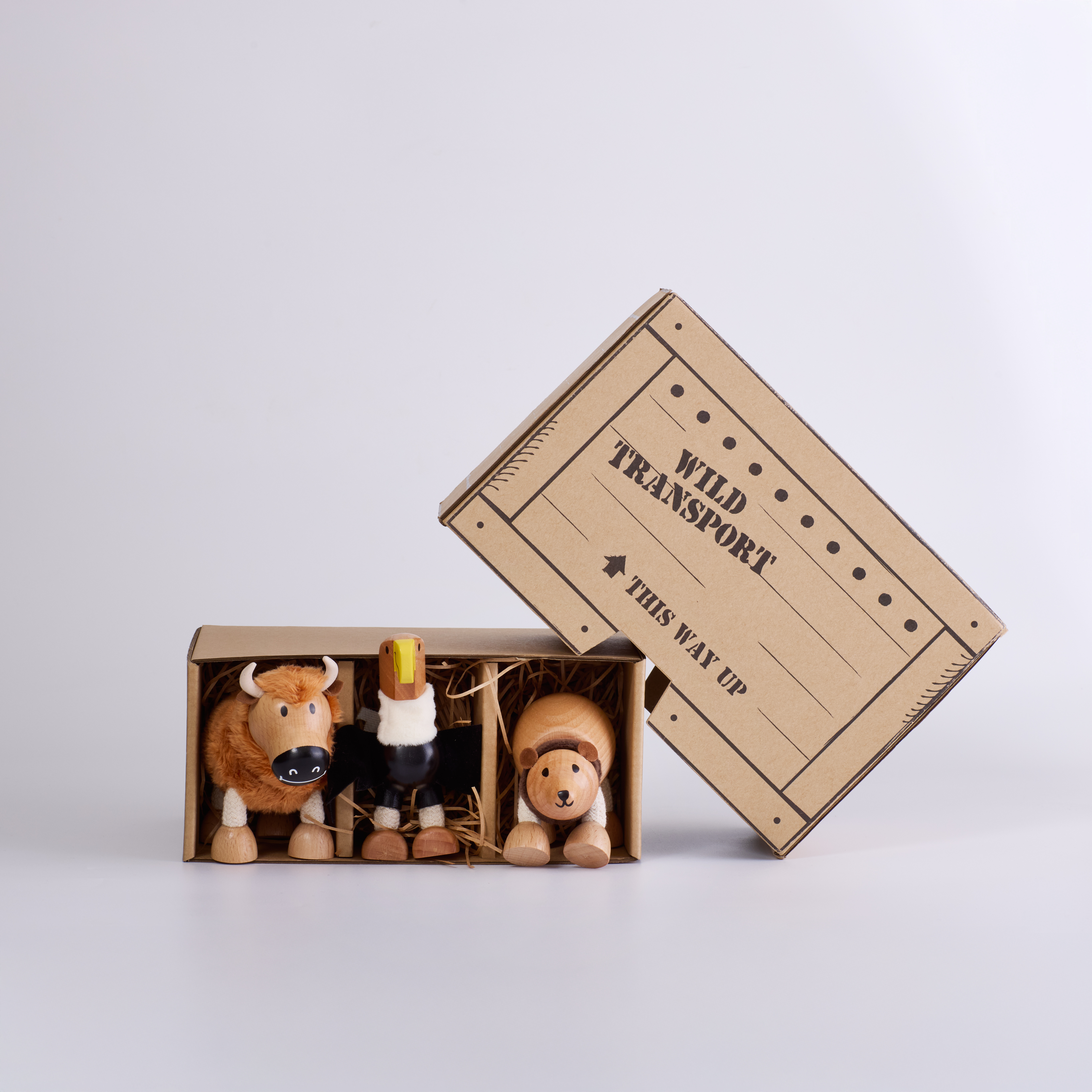 Roaming Mountains Mini Bundle – 3 USA Anamalz in Gift Crate