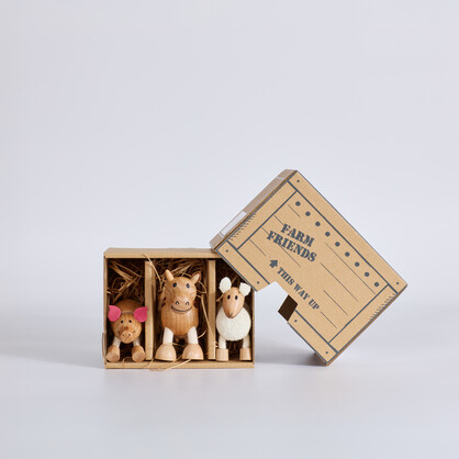 Barnfields Mini Bundle – 3 Farm Toys in Gift Crate