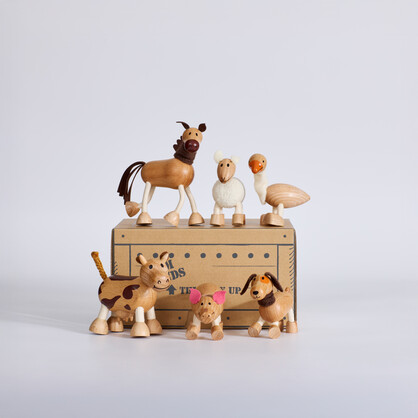 Barnfields Bundle – 6 Farm Toys in Gift Crate