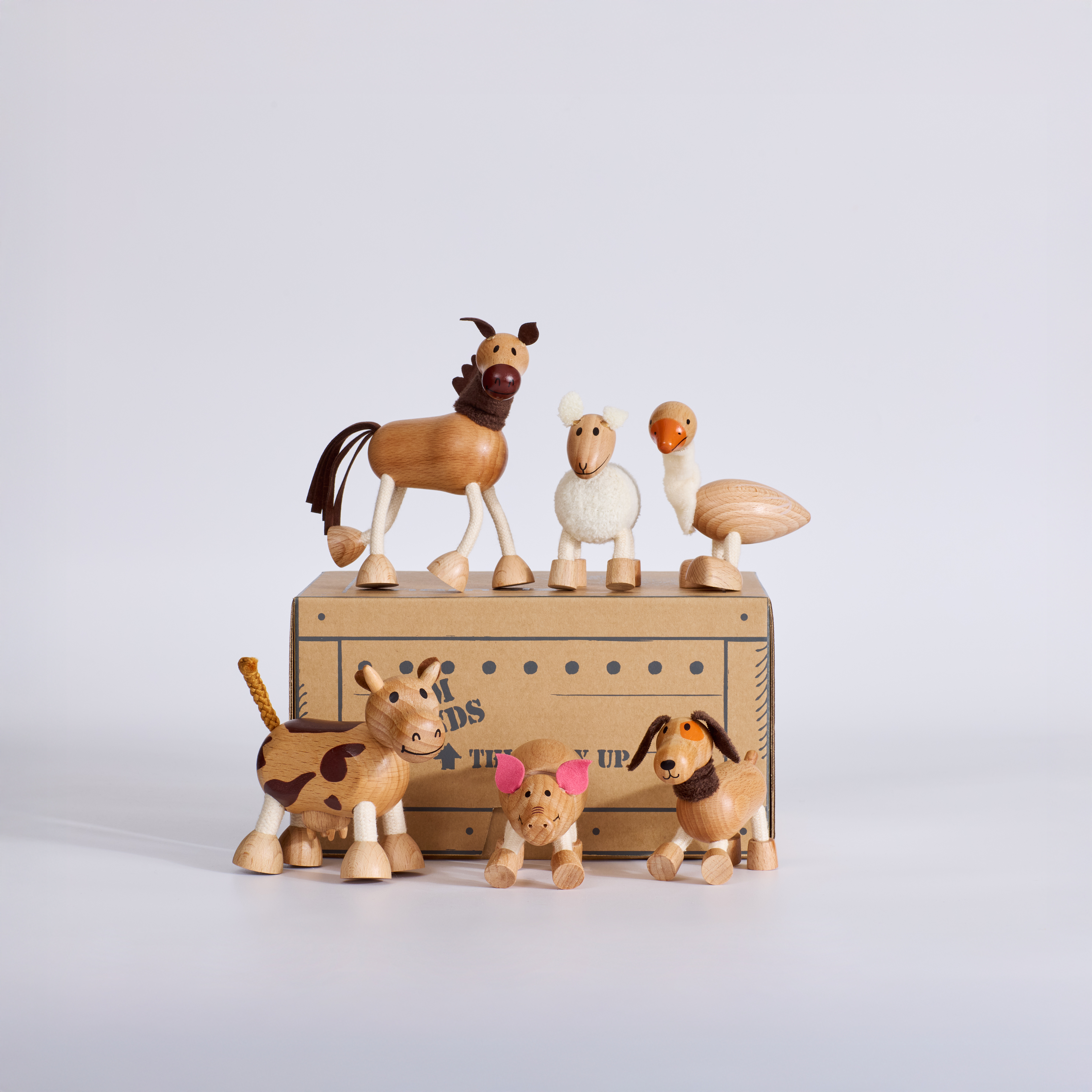 Barnfields Bundle – 6 Farm Toys in Gift Crate