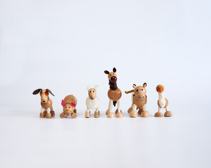 Barnfields Bundle – 6 Farm Toys in Gift Crate