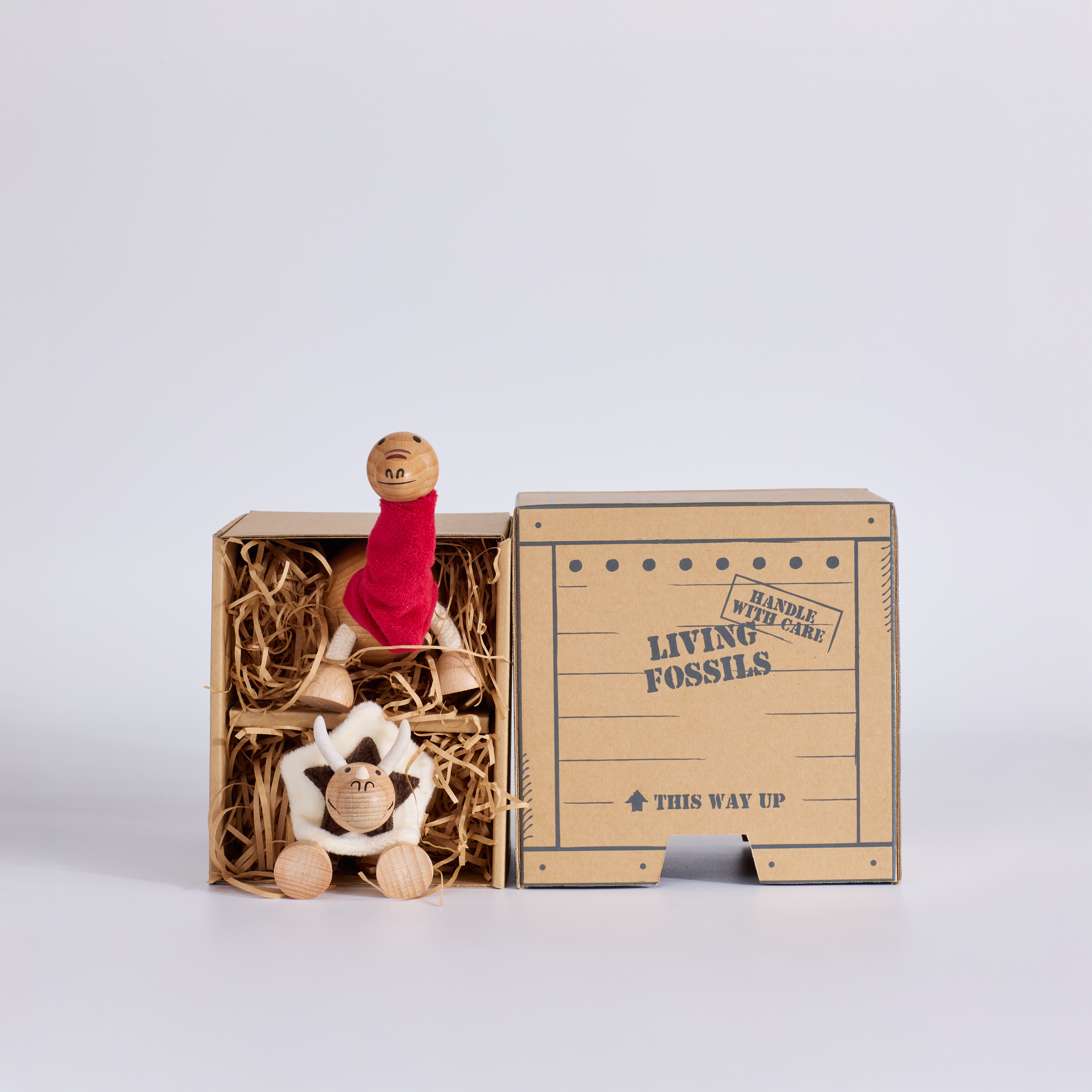 Hidden Valley Mini – 2 Dinosaurs in Gift Crate