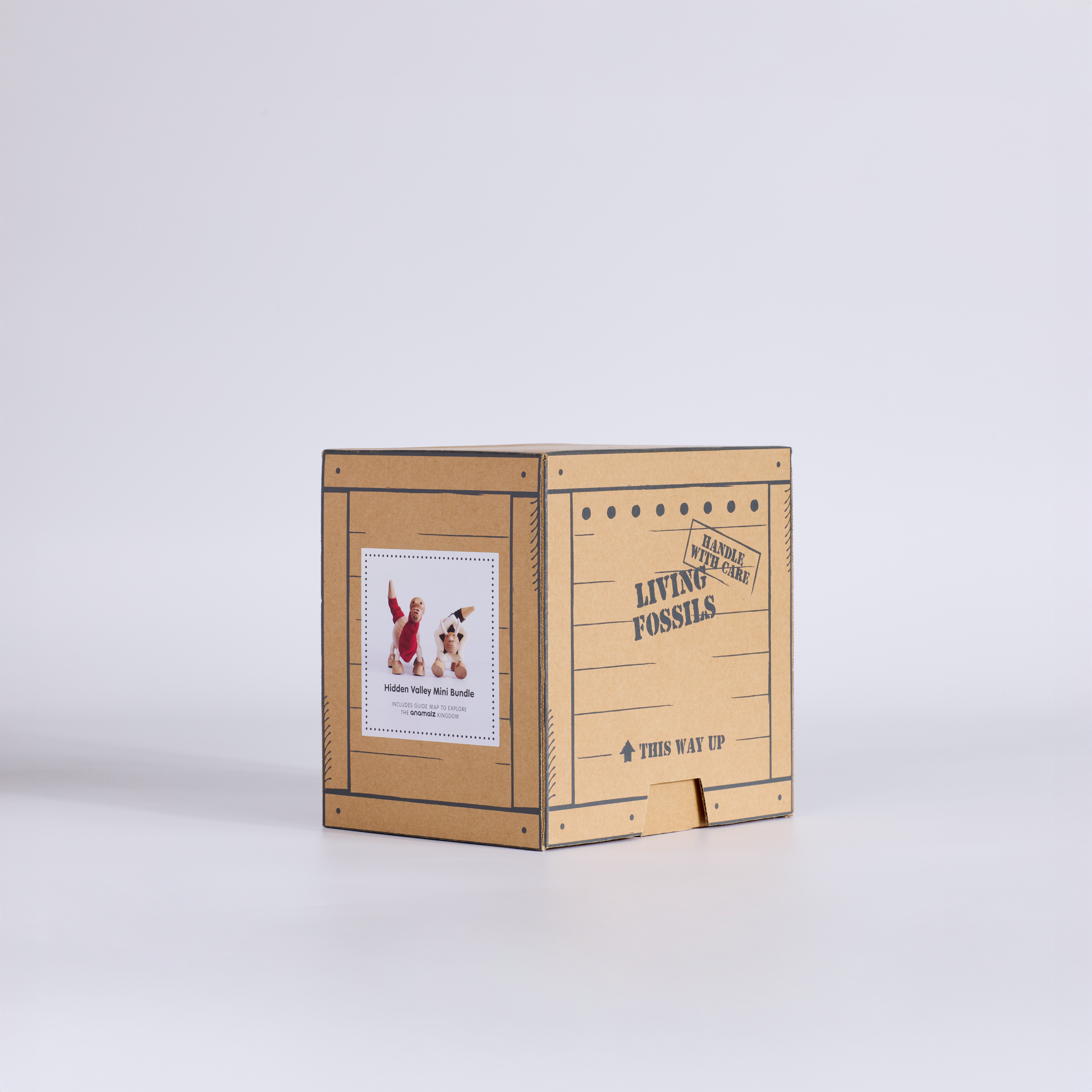 Hidden Valley Mini – 2 Dinosaurs in Gift Crate