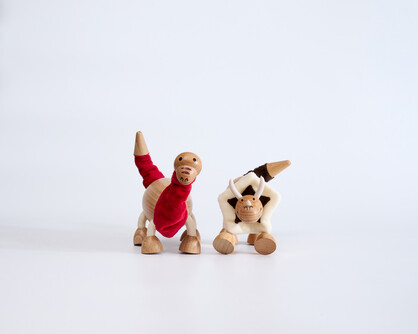 Hidden Valley Mini – 2 Dinosaurs in Gift Crate