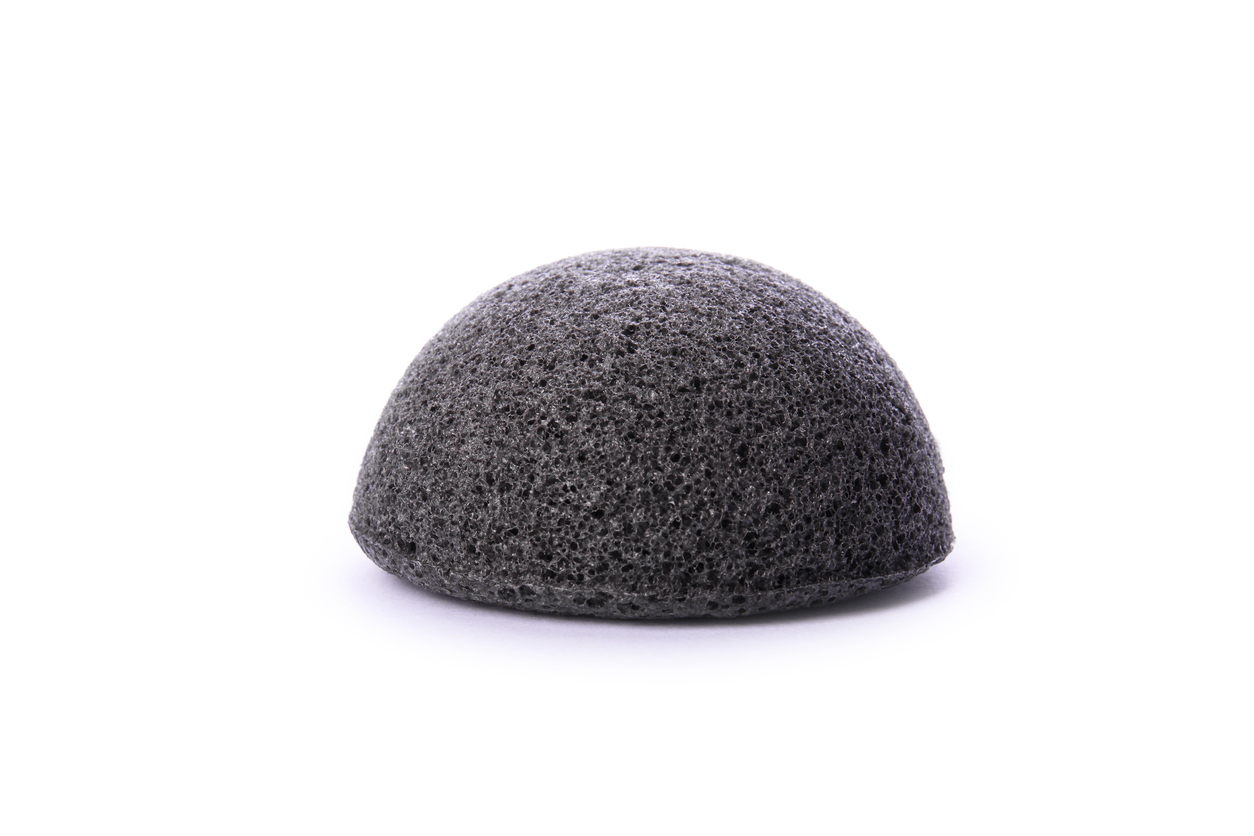 Konjac sponge - Charcoal