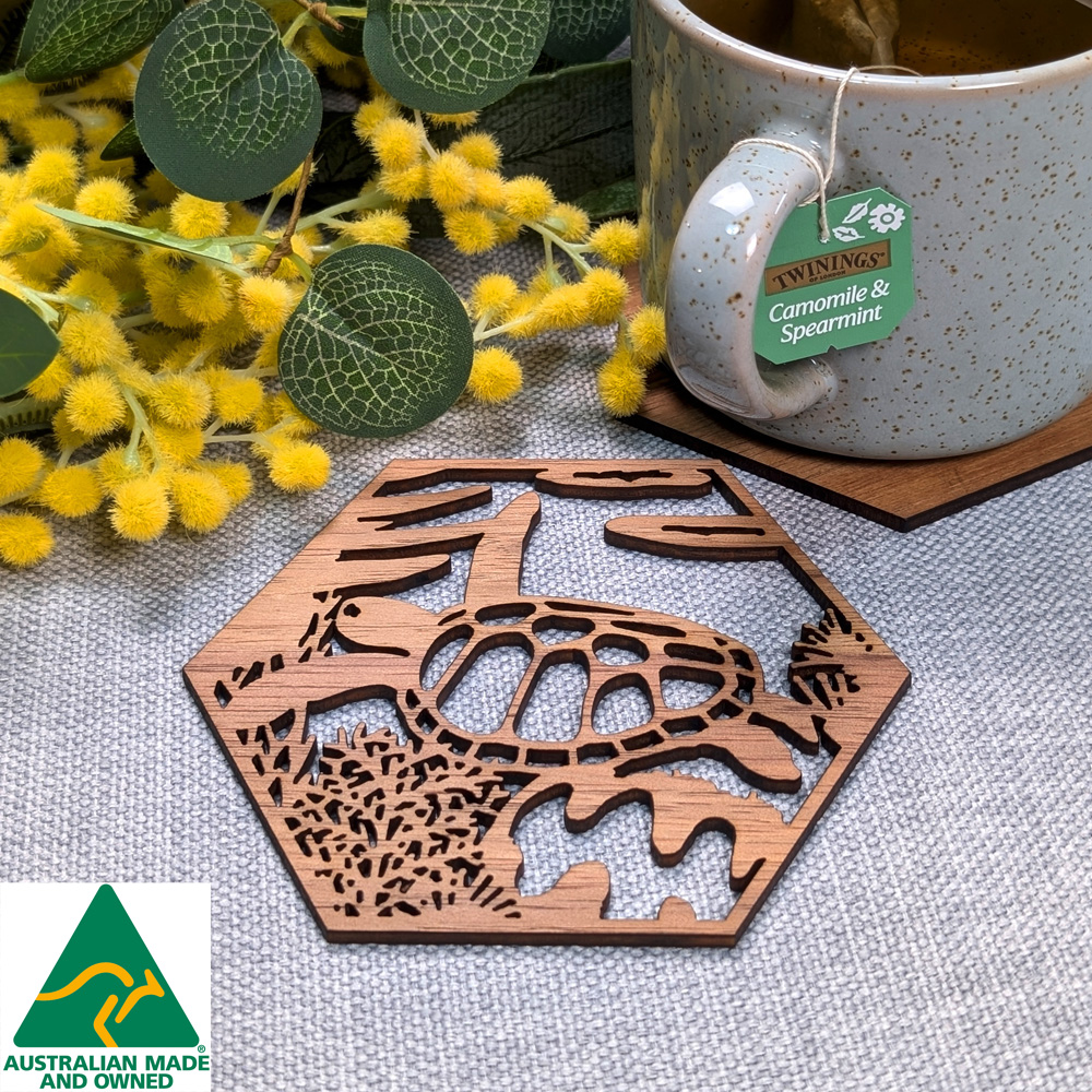 CUSTOM Wooden Coaster Set - choose the 4 coasters that suit your customers
