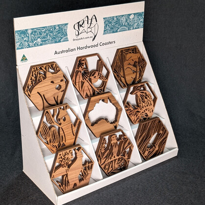 Countertop Display Unit - Coasters