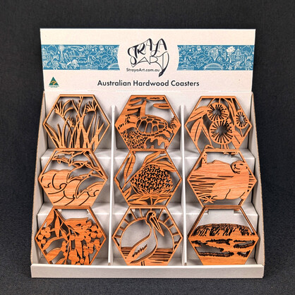 Countertop Display Unit - Coasters