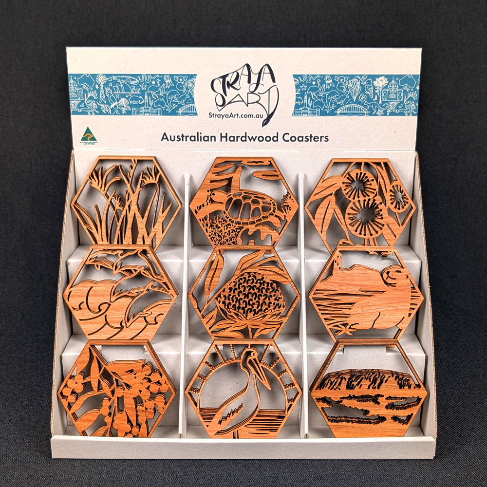 Countertop Display Unit - Coasters