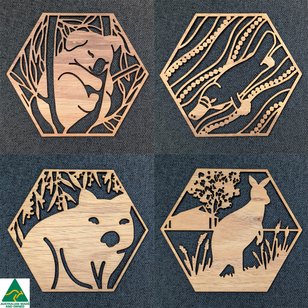 Single Coasters FOR USE WITH COUNTERTOP DISPLAY UNIT ONLY - Minimum of 27 units