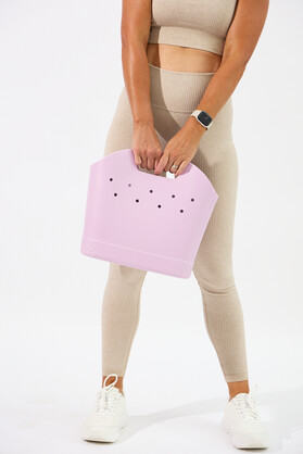 Dino Belle Bag Lavender Haze - holes