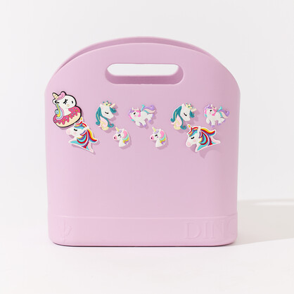 Dino Belle Bag Lavender Haze - holes