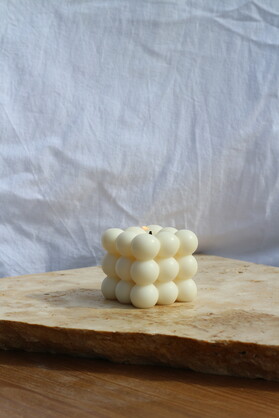 Bubble 6 Eco-Friendly Sculptural Soy Wax Candle