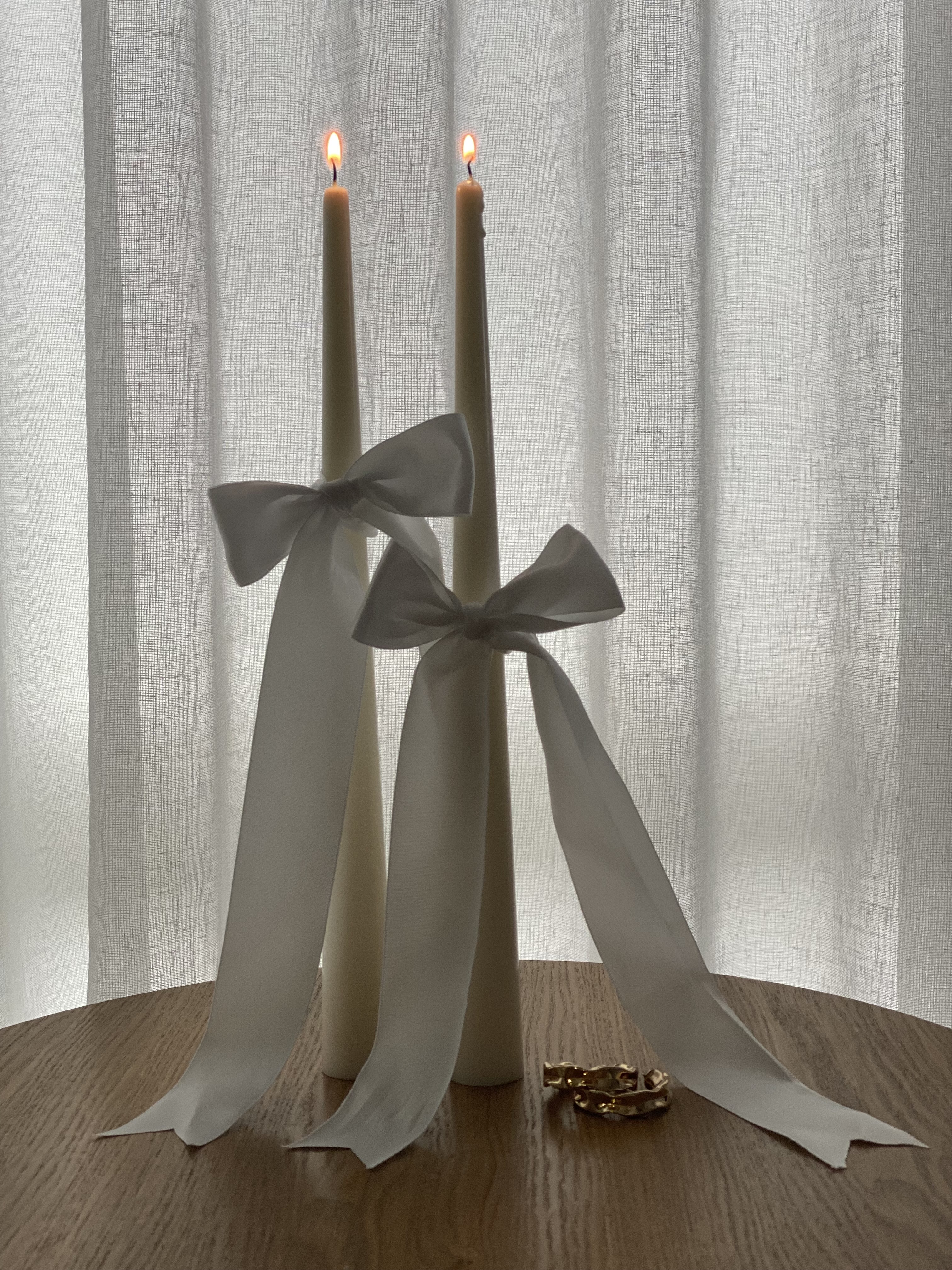 Dusk Eco-Friendly Taper Sculptural Soy Wax Candles