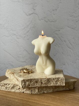 Lush 15 Eco-Friendly Body Sculptural Soy Wax Candles