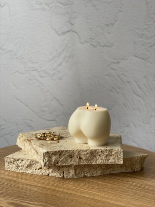 Juicy 7 Eco-Friendly Body Sculptural Soy Wax Candles