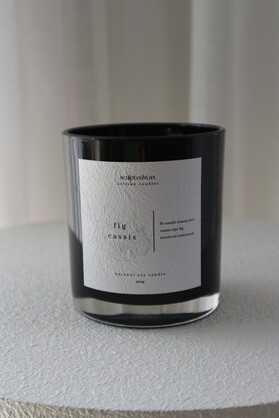 Fig & Cassis Eco Friendly Scented Candle