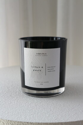 Lychee & Guava Eco Friendly Scented Candle
