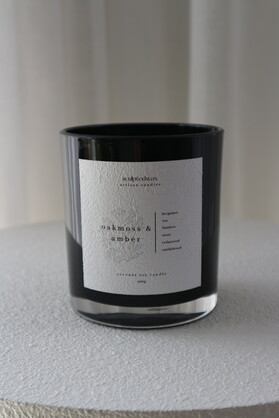 Oakmoss & Amber Eco Friendly Scented Candle