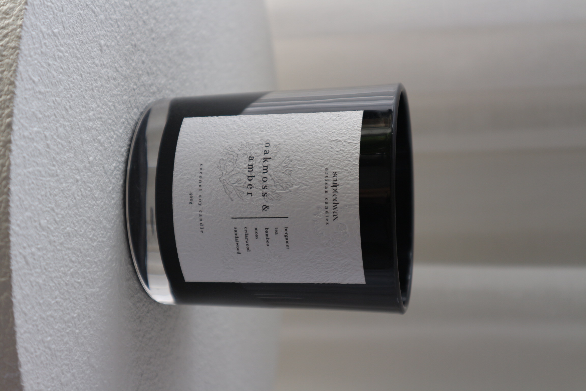 Oakmoss & Amber Eco Friendly Scented Candle