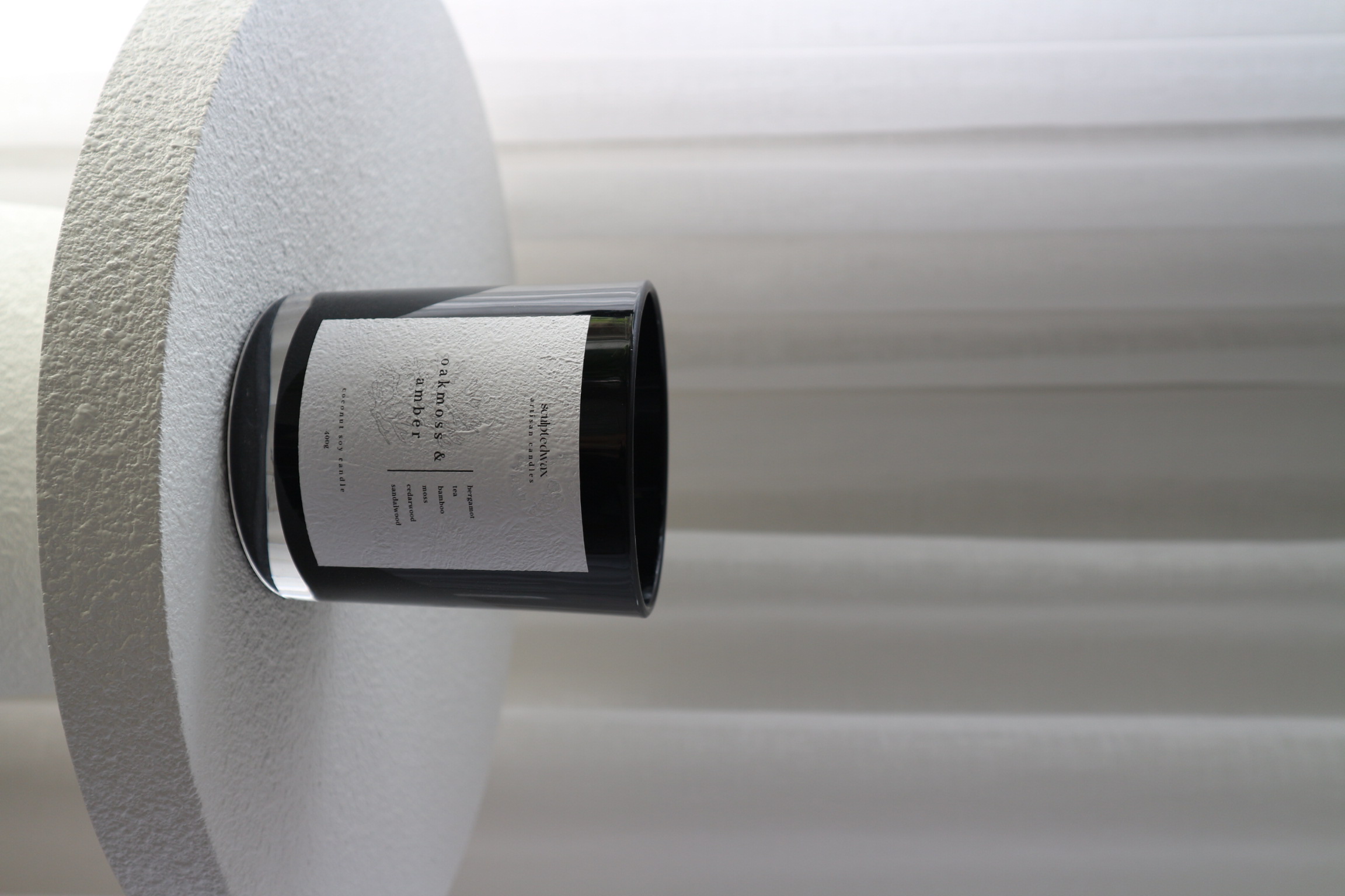Oakmoss & Amber Eco Friendly Scented Candle