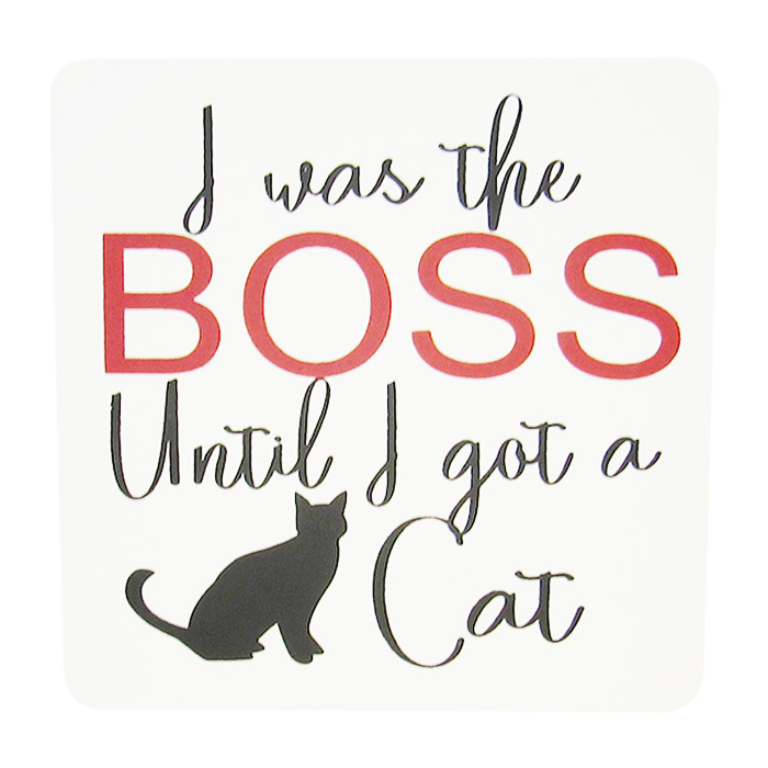 Pet Magnet Cat Boss