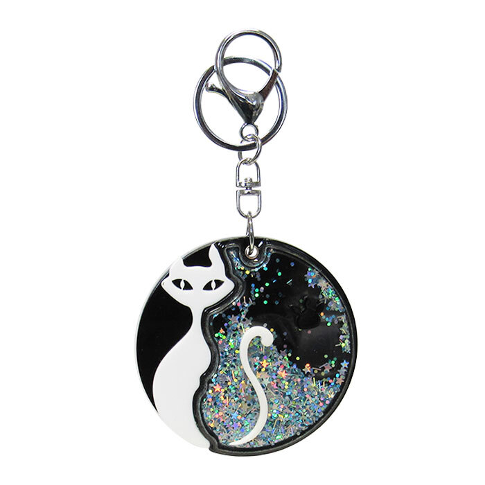 KR-Mirror Bling Cat