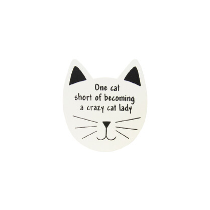 Cat Magnet Cat Lady