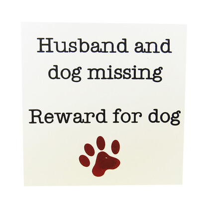 Pet Magnet Husband Dog
