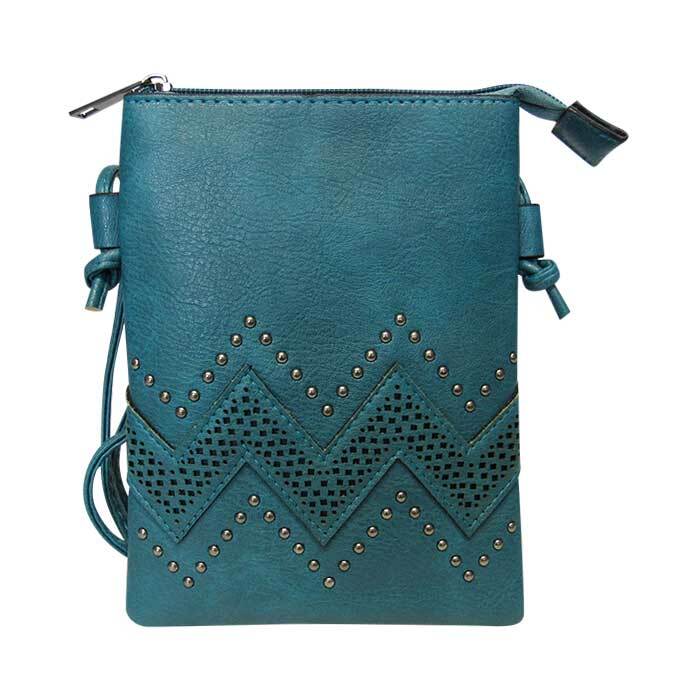 Shoulder Bag Pearl Wave Teal