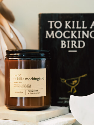 Nobela Literary Candle - To Kill a Mockingbird
