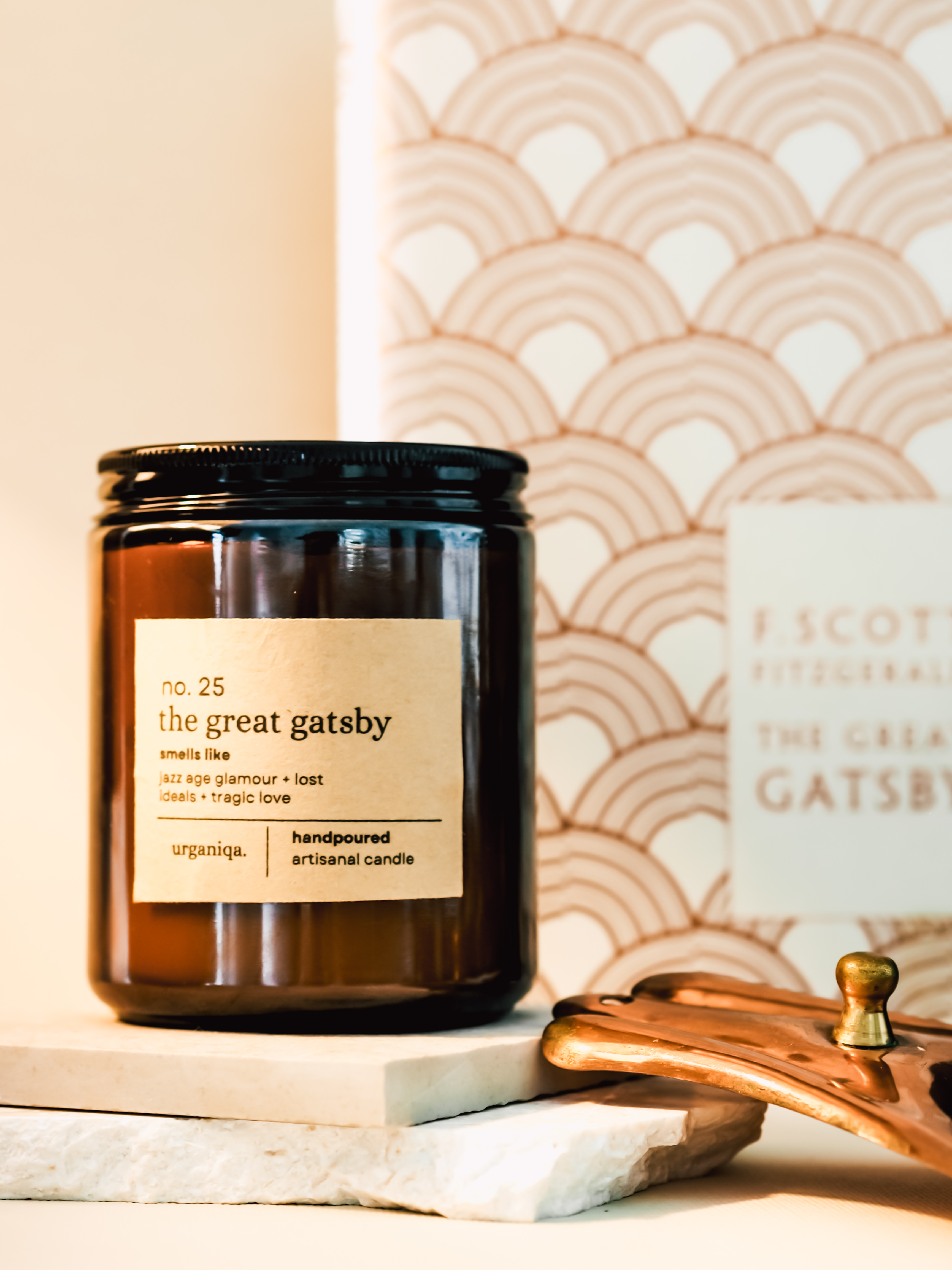 Nobela Literary Candle - The Great Gatsby