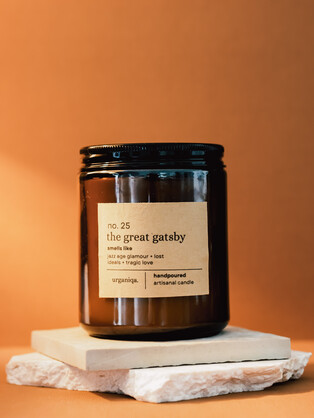 Nobela Literary Candle - The Great Gatsby