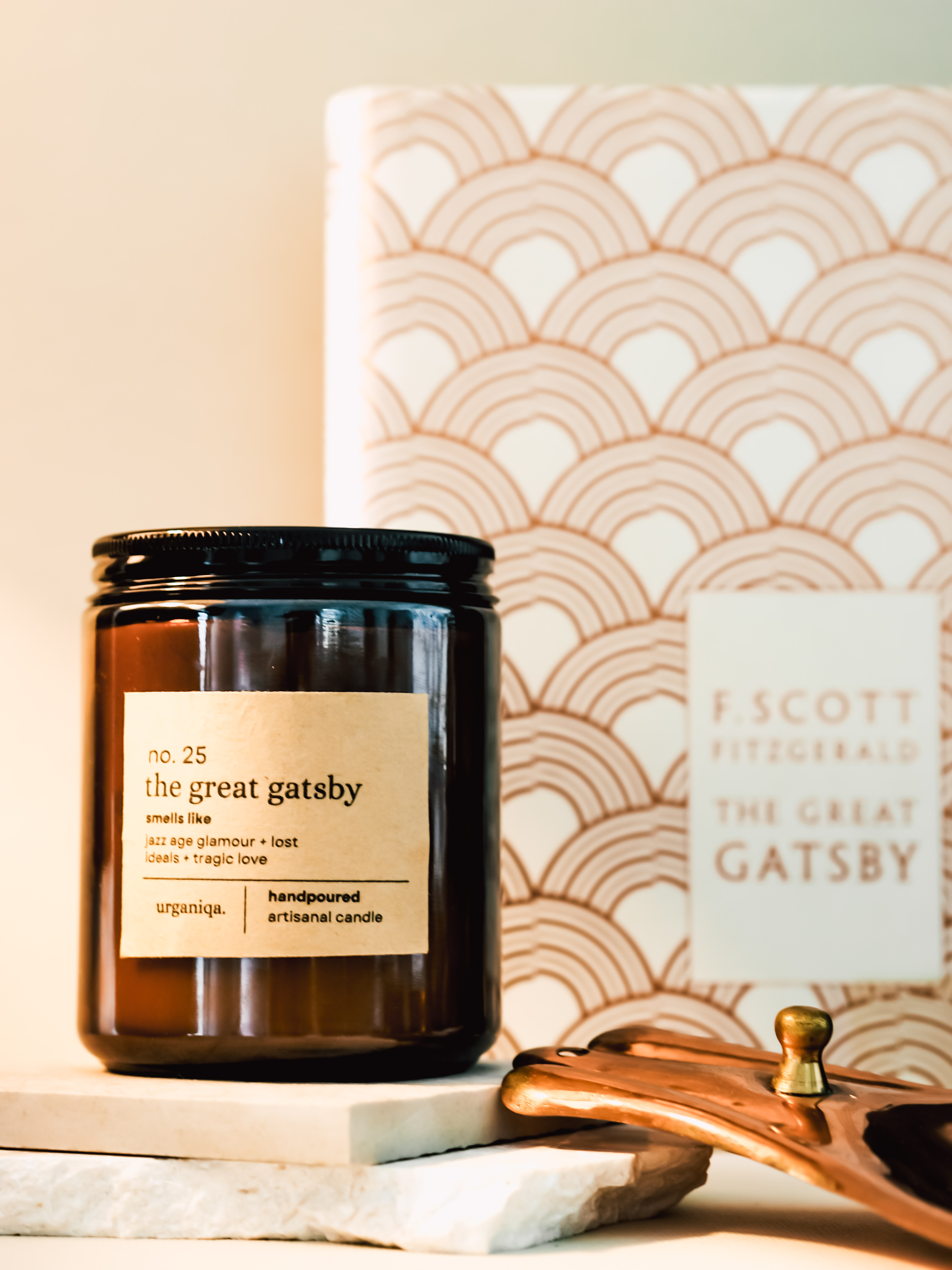 Nobela Literary Candle - The Great Gatsby