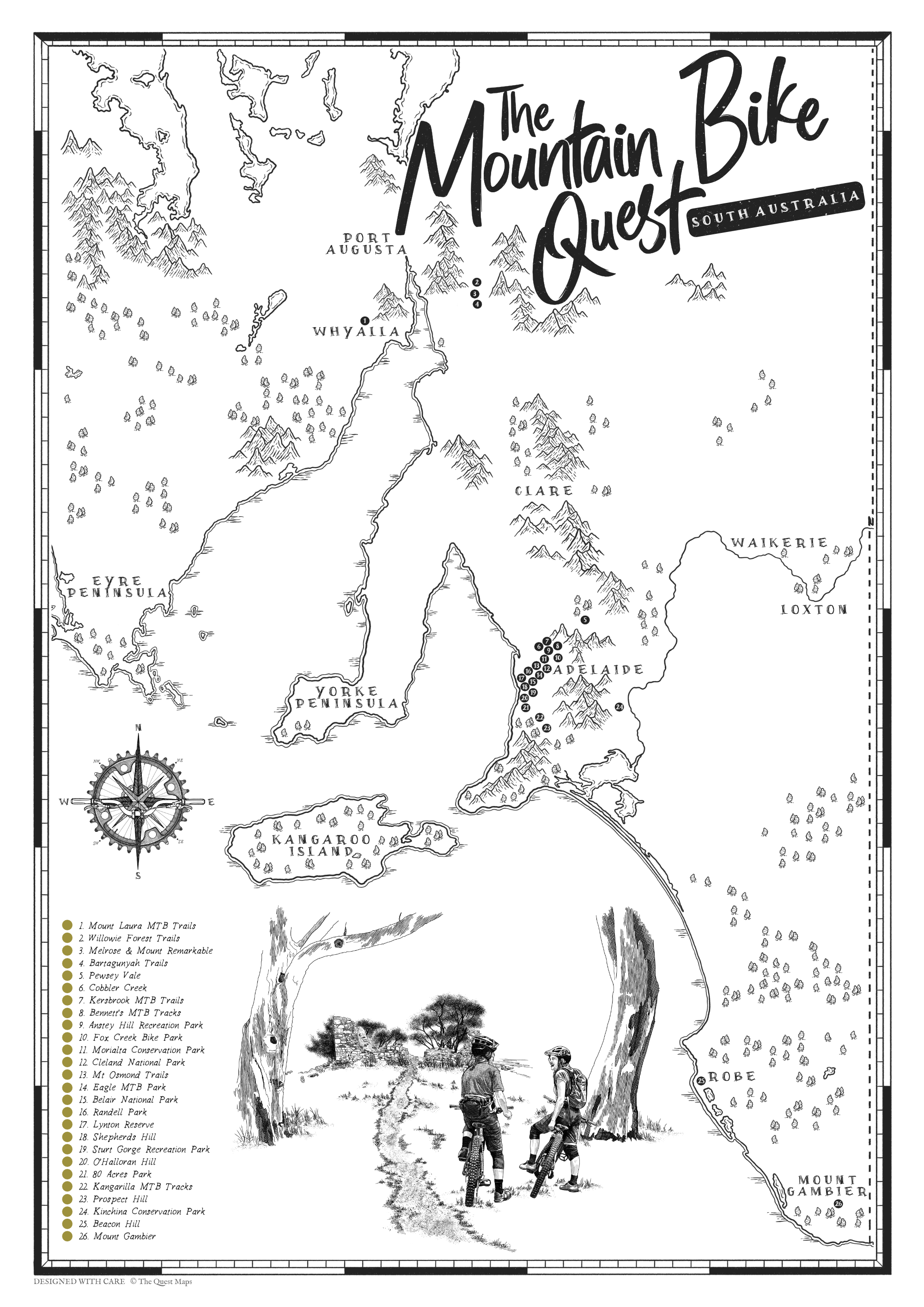 The South Australia Mountain Bike Quest