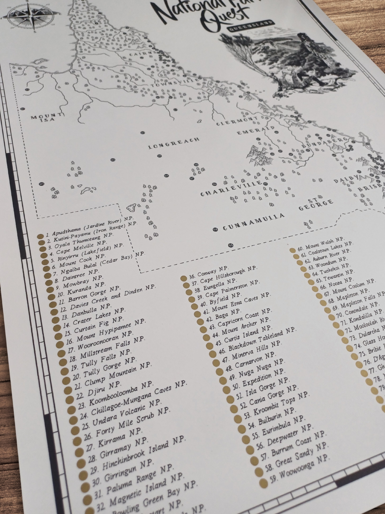 The Queensland National Park Quest