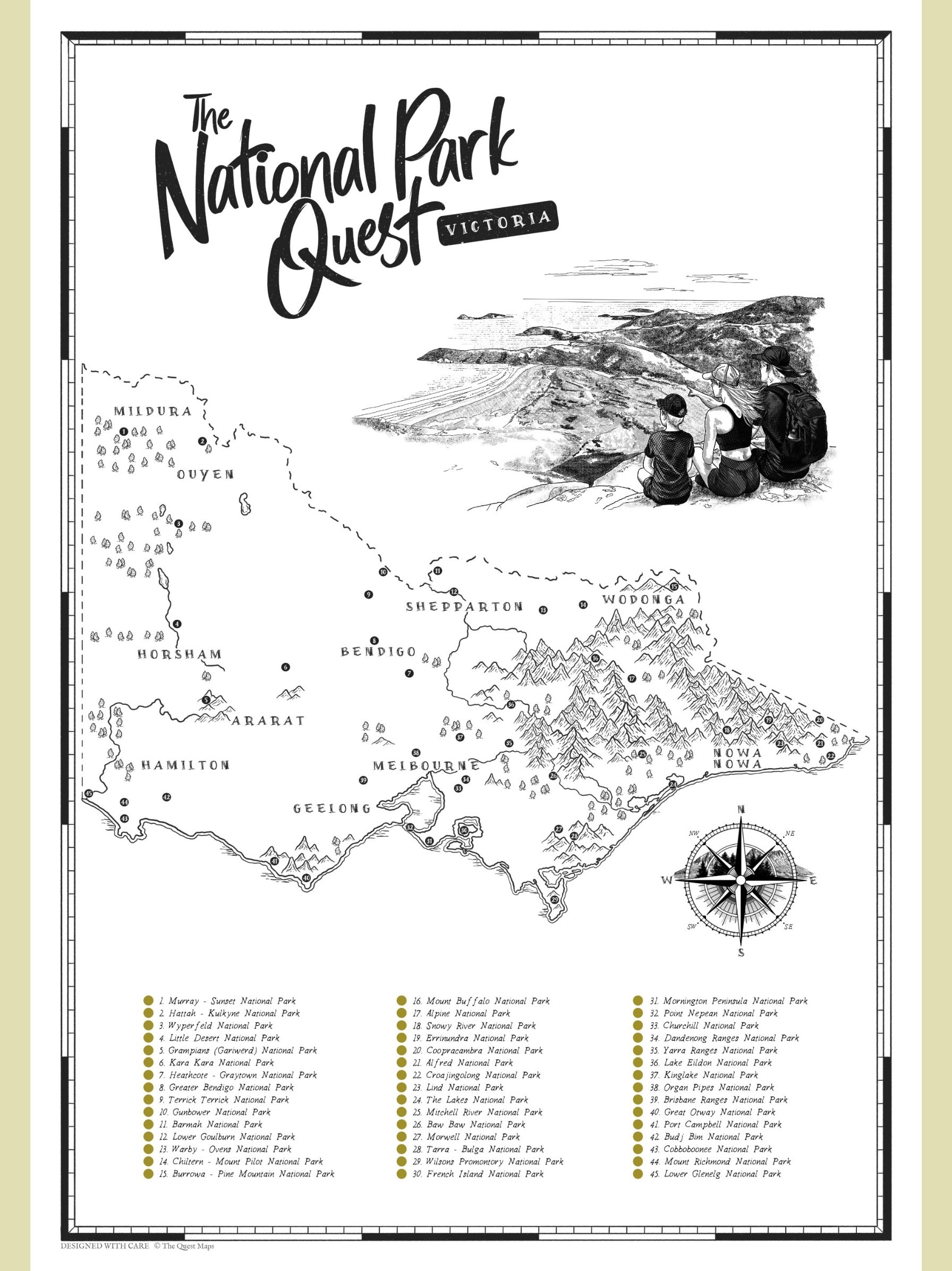 The Victoria National Park Quest